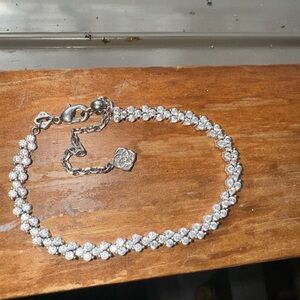 Kendra Scott Silver Dimond Bracelet